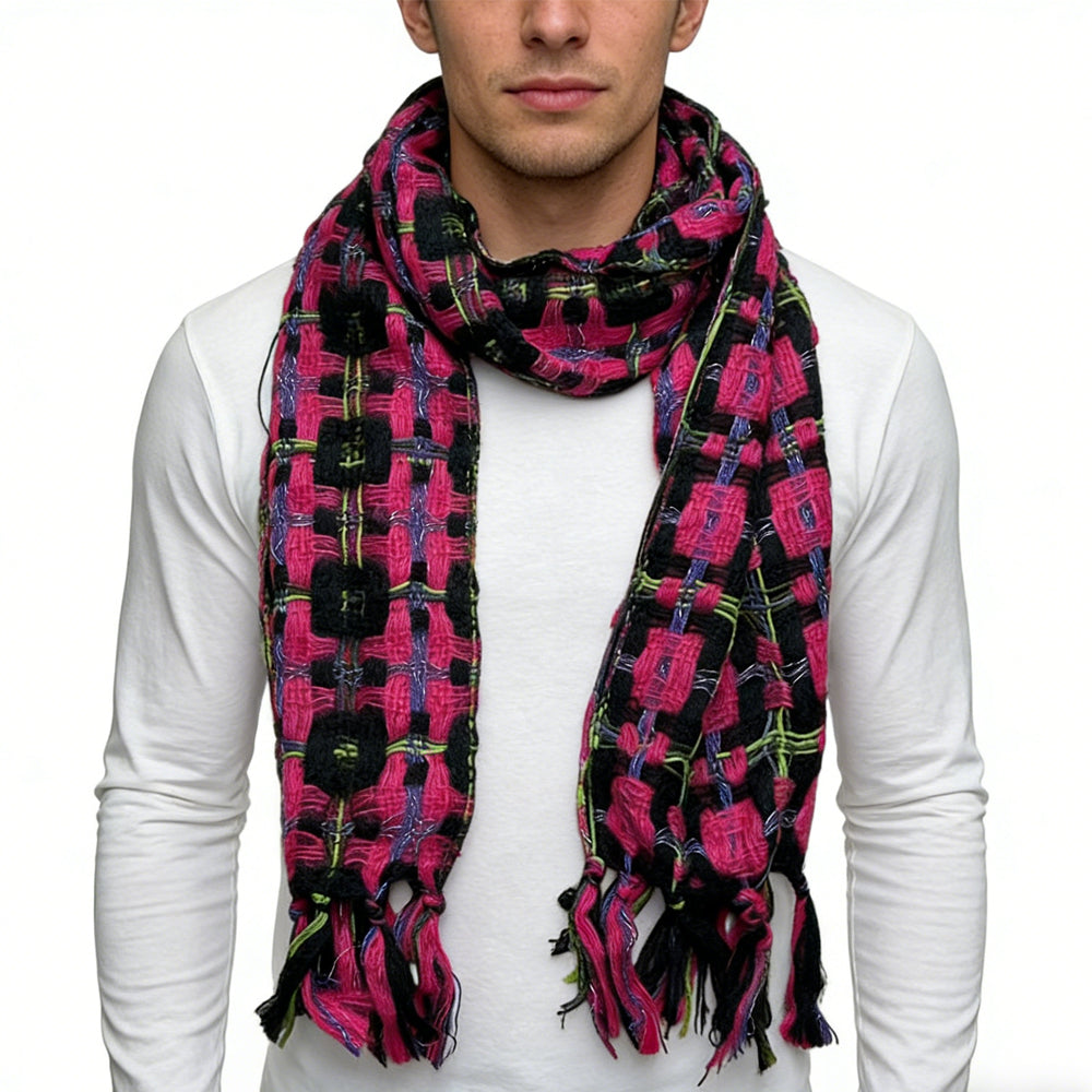 2pcs Sparkly Scarf For Women Men