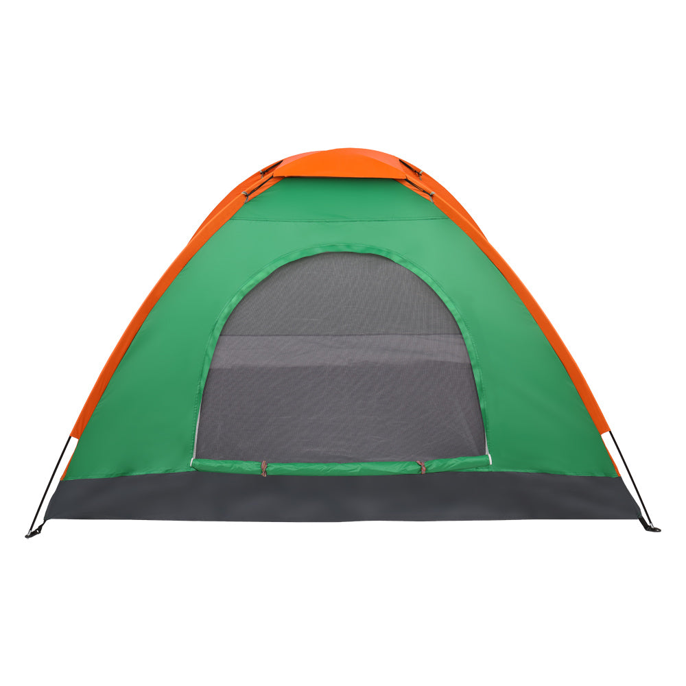 Double Layered Orange Green Tent