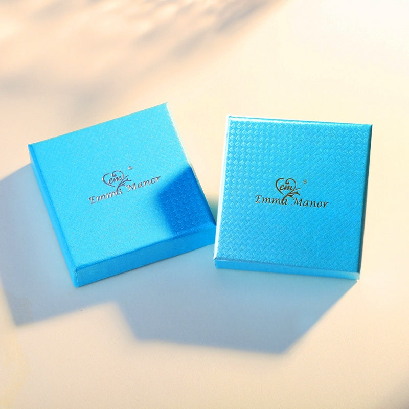 Emma Manor Necklace For Women 18k Gold Plated 925 Silver 5A Zirconia Diamond Hope Pendant Necklace