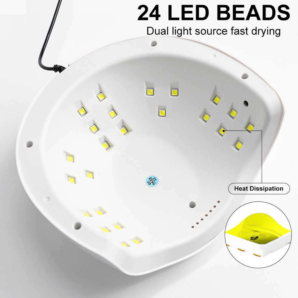 UV LED Nail Lamp Professional Nail Dryer For Gel Polish  Nails 3 Timers