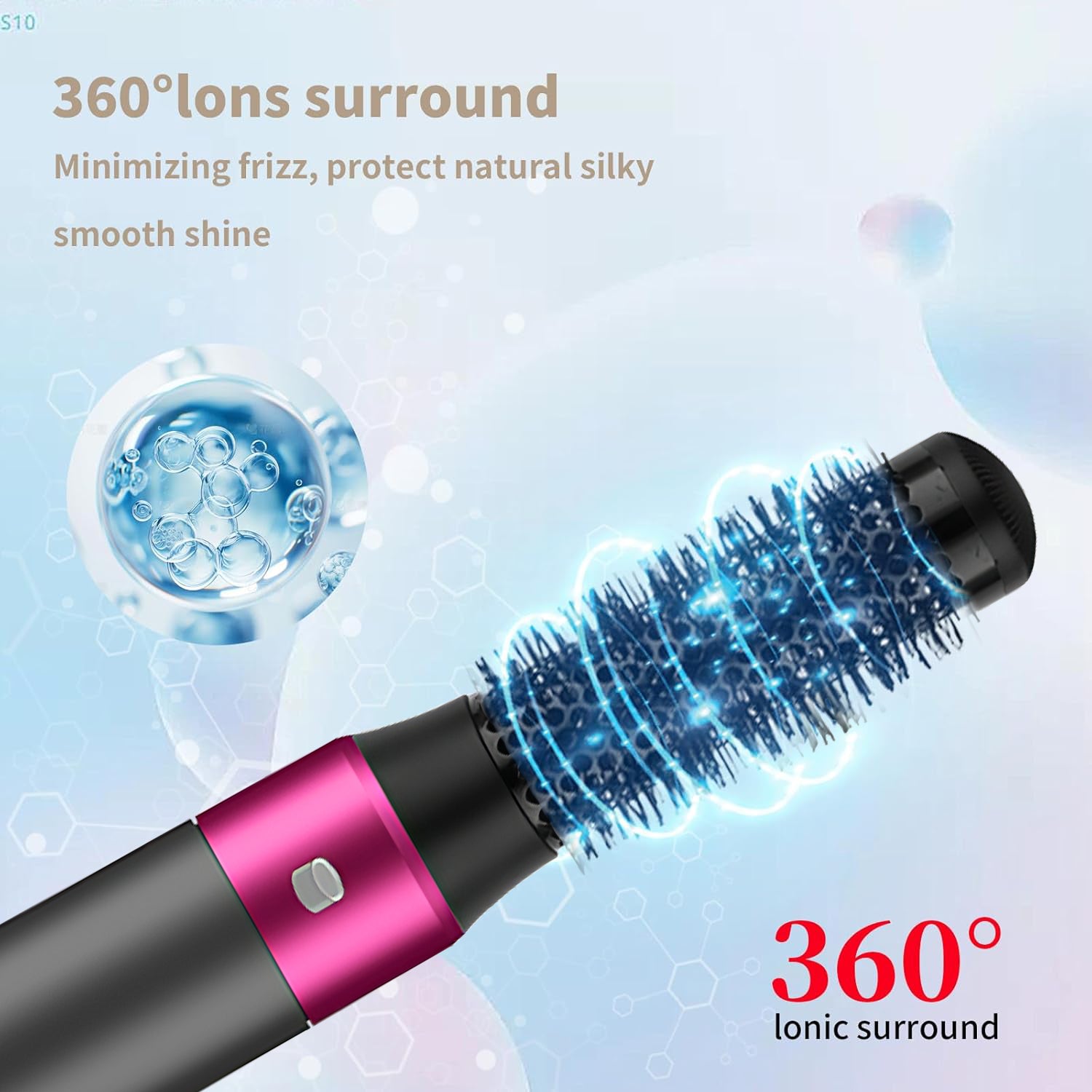 5 In 1 Hair Dryer  For Drying, Straightening, Volumizing, Curling And Styling Hair